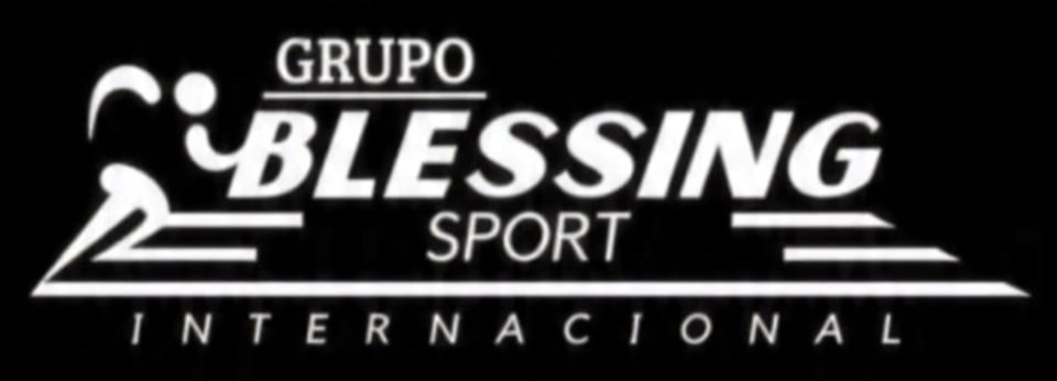 Logo de blessing fondo negro